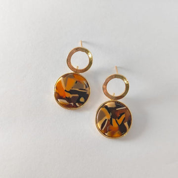 TIGER PRINT ELEGANT EARRING FOR WOMEN