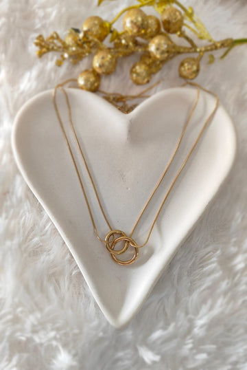 ANTI TARNISH RING PENDANT CHAIN