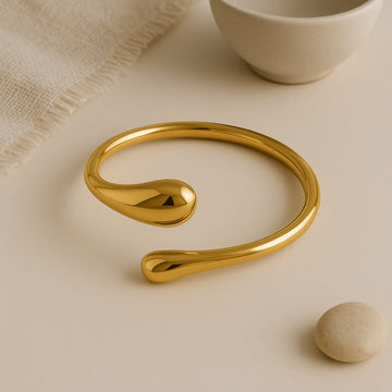 GOLD TONE PLATED CHUNKY STYLISH BRACELET